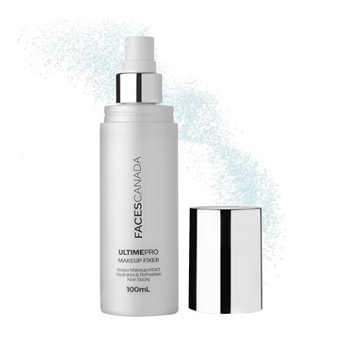 This is a makeup setting spray that understands the symbiotic relationship between skin health and makeup aesthetics.