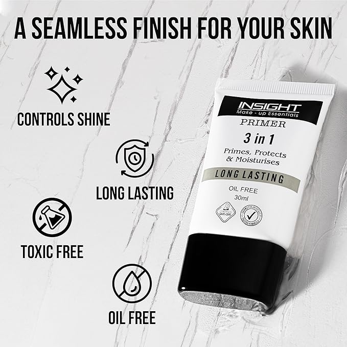 INSIGHT 3 in 1 Primer Matte Finish Primes,Protects & Moisturiser - Image 2