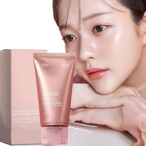 When applied, this overnight face mask forms a seamless, occlusive yet breathable layer on the skin leads to korean glass skin.