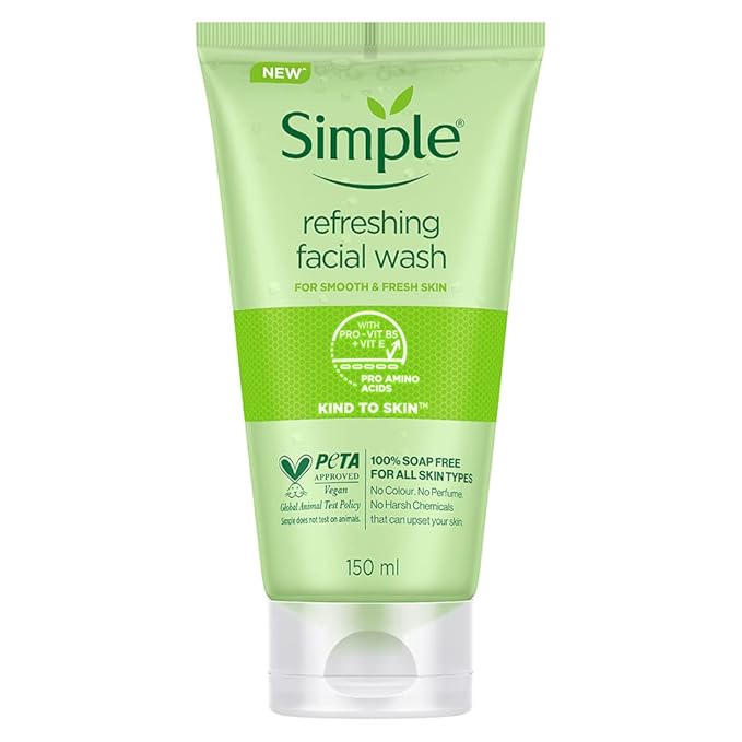The Simple Refreshing Face Wash, an formulation that embodies the philosophical and scientific principles of ideal cleansing.